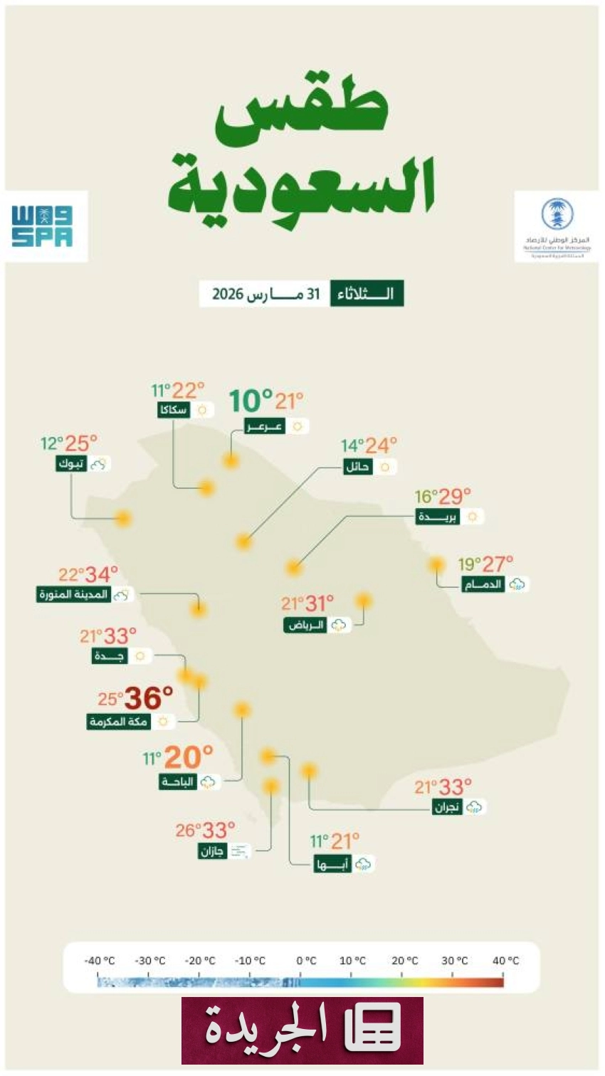 تحذيرات من أمطار رعدية وسيول غزيرة في مناطق عدة بالمملكة - أخبار أونلاين